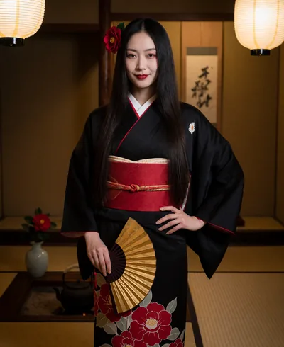 Tsubaki, 34, nhân vật AI hư cấu